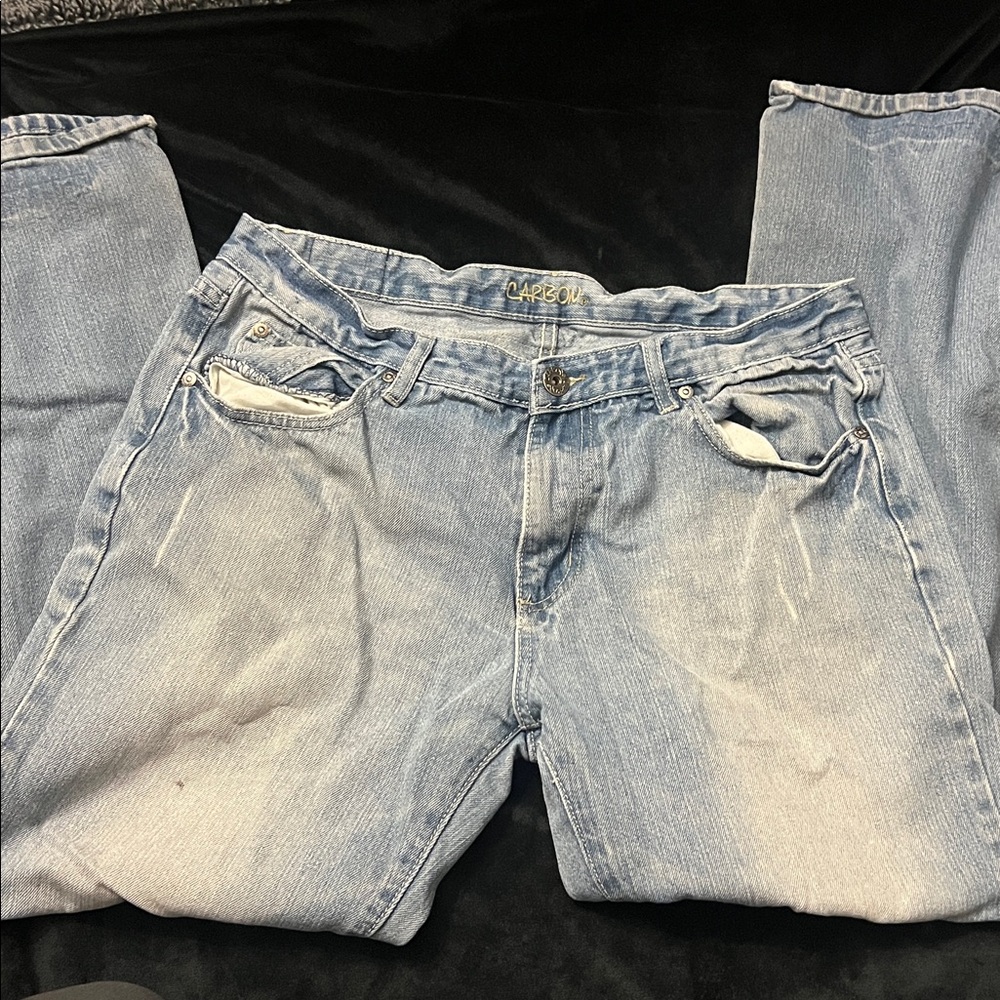 Carbon Light Blue Denim Jeans